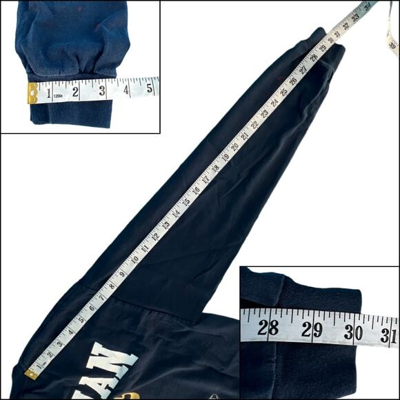 Gildan Long Sleeve Newnan Cougars Tee Shirt Top Sze Medium Dark Blue 100% Cotton - Picture 11 of 11